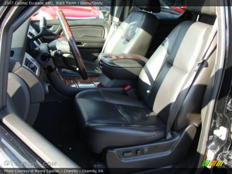 Black Raven / Ebony/Ebony 2007 Cadillac Escalade AWD