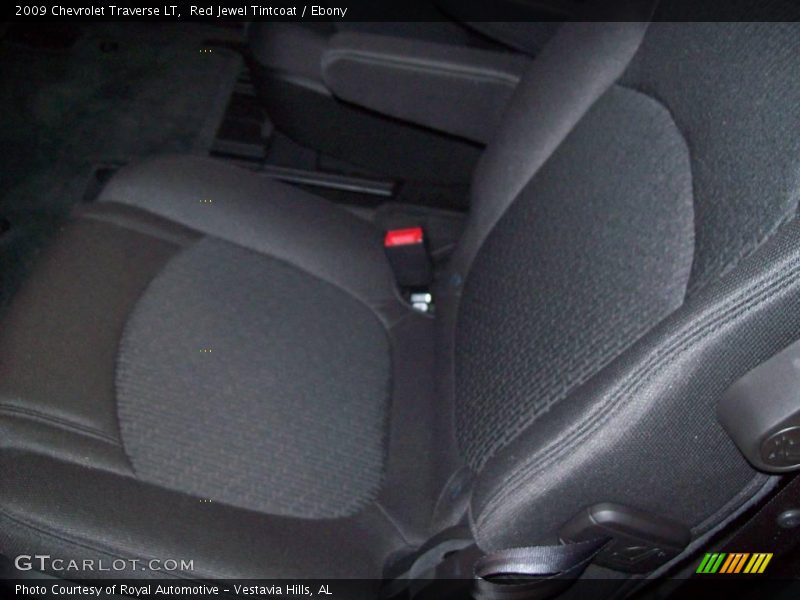 Red Jewel Tintcoat / Ebony 2009 Chevrolet Traverse LT