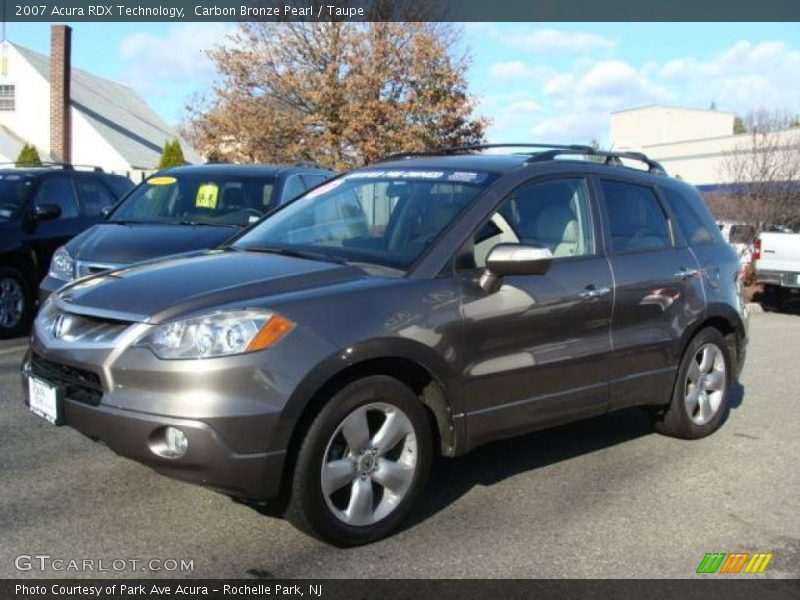 Carbon Bronze Pearl / Taupe 2007 Acura RDX Technology