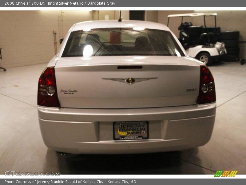 Bright Silver Metallic / Dark Slate Gray 2008 Chrysler 300 LX