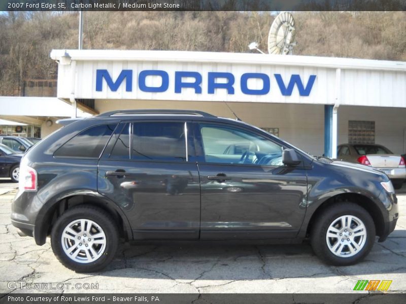 Carbon Metallic / Medium Light Stone 2007 Ford Edge SE
