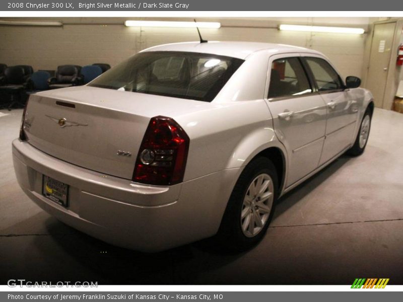 Bright Silver Metallic / Dark Slate Gray 2008 Chrysler 300 LX