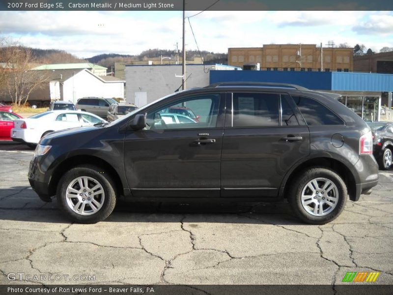 Carbon Metallic / Medium Light Stone 2007 Ford Edge SE