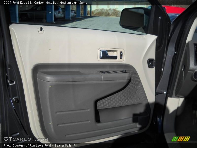 Carbon Metallic / Medium Light Stone 2007 Ford Edge SE