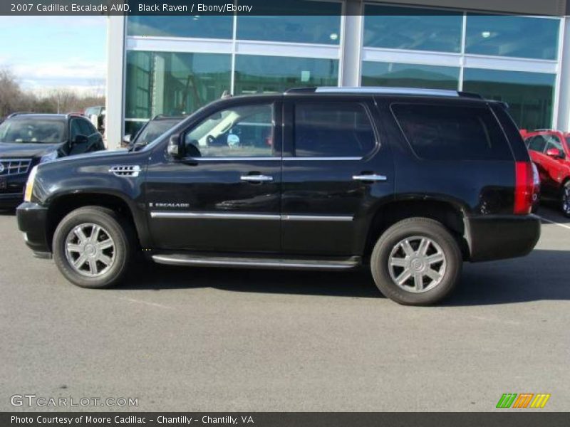 Black Raven / Ebony/Ebony 2007 Cadillac Escalade AWD