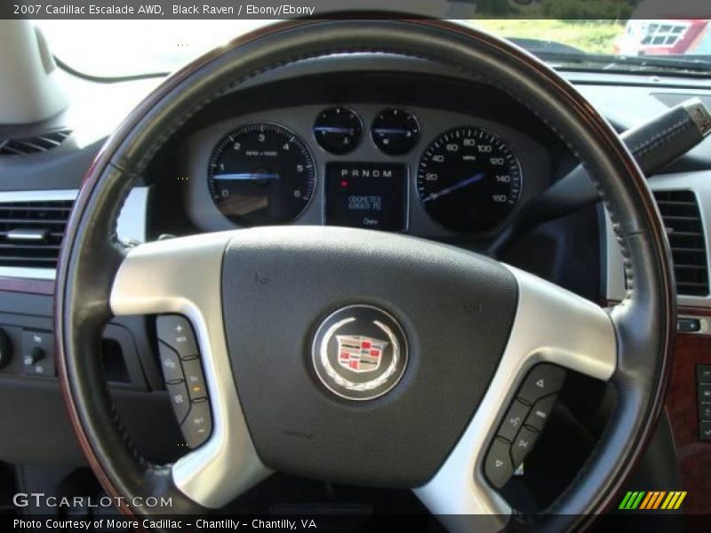 Black Raven / Ebony/Ebony 2007 Cadillac Escalade AWD