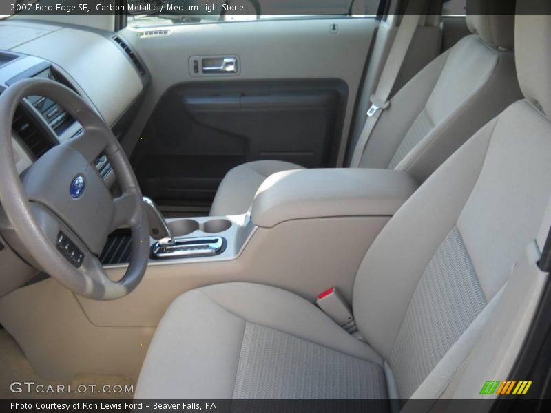 Carbon Metallic / Medium Light Stone 2007 Ford Edge SE