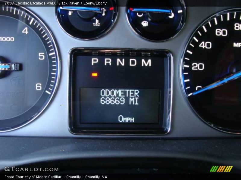 Black Raven / Ebony/Ebony 2007 Cadillac Escalade AWD