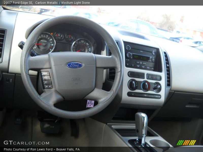 Carbon Metallic / Medium Light Stone 2007 Ford Edge SE