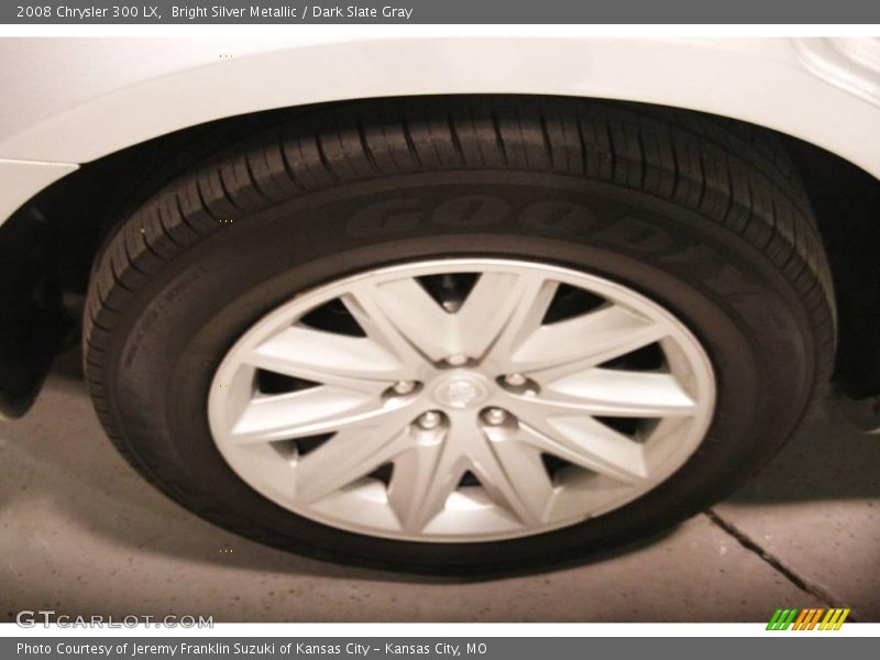 Bright Silver Metallic / Dark Slate Gray 2008 Chrysler 300 LX