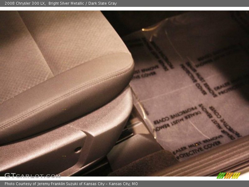 Bright Silver Metallic / Dark Slate Gray 2008 Chrysler 300 LX