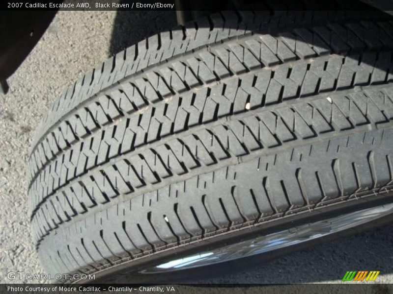Black Raven / Ebony/Ebony 2007 Cadillac Escalade AWD