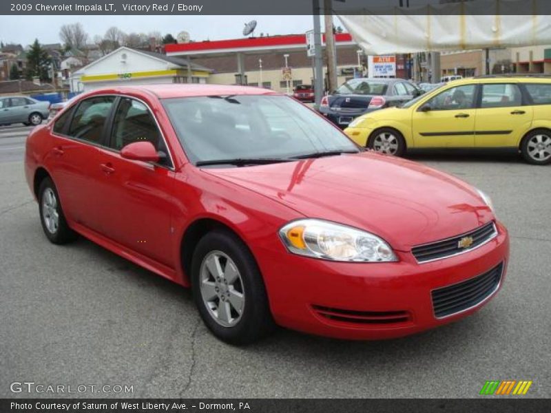 Victory Red / Ebony 2009 Chevrolet Impala LT