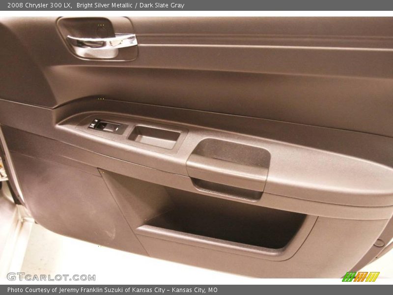 Bright Silver Metallic / Dark Slate Gray 2008 Chrysler 300 LX
