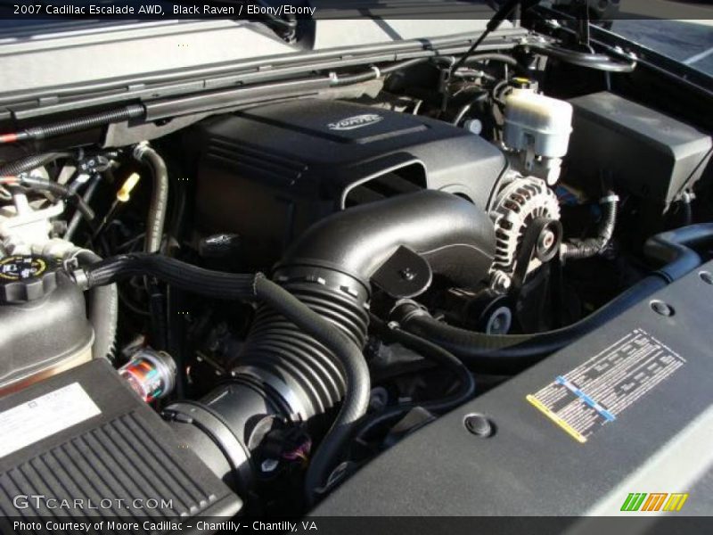 Black Raven / Ebony/Ebony 2007 Cadillac Escalade AWD