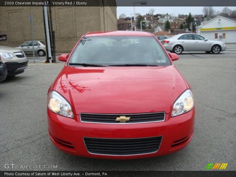 Victory Red / Ebony 2009 Chevrolet Impala LT