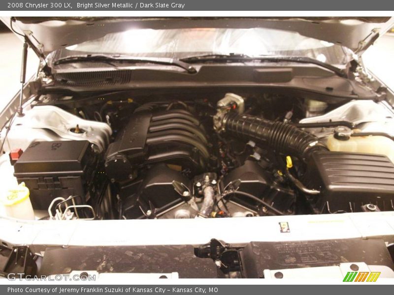 Bright Silver Metallic / Dark Slate Gray 2008 Chrysler 300 LX