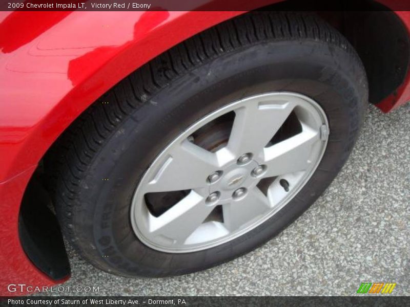 Victory Red / Ebony 2009 Chevrolet Impala LT
