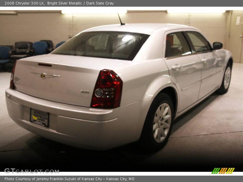 Bright Silver Metallic / Dark Slate Gray 2008 Chrysler 300 LX