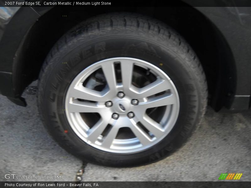 Carbon Metallic / Medium Light Stone 2007 Ford Edge SE