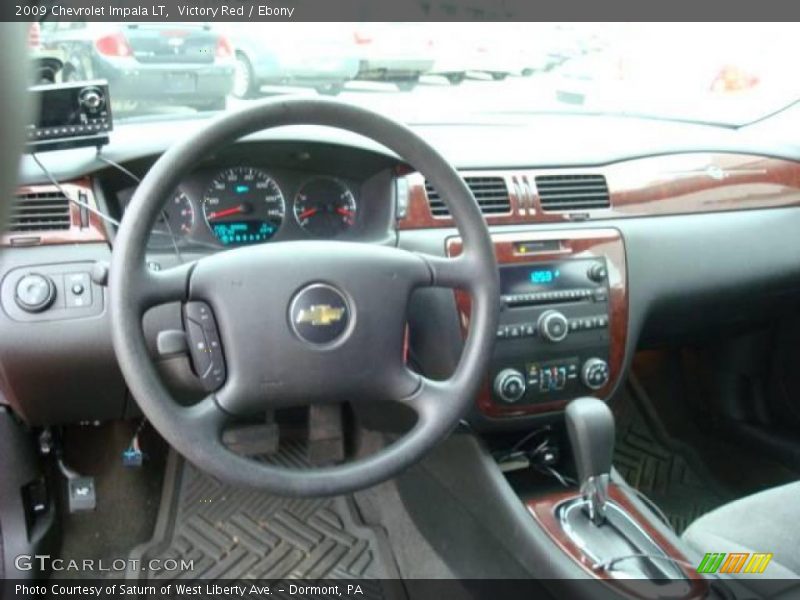 Victory Red / Ebony 2009 Chevrolet Impala LT