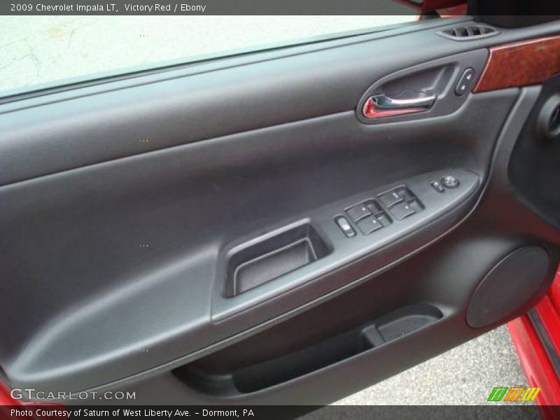 Victory Red / Ebony 2009 Chevrolet Impala LT