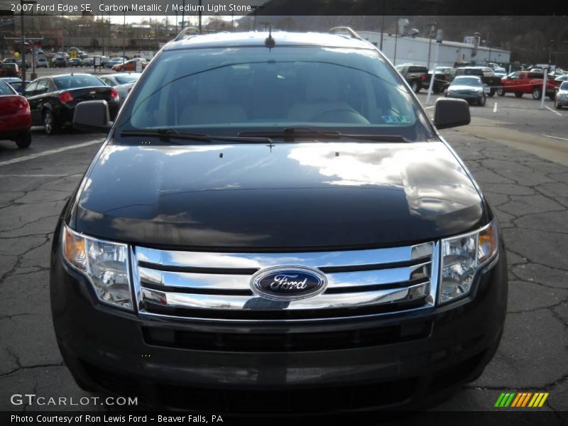 Carbon Metallic / Medium Light Stone 2007 Ford Edge SE