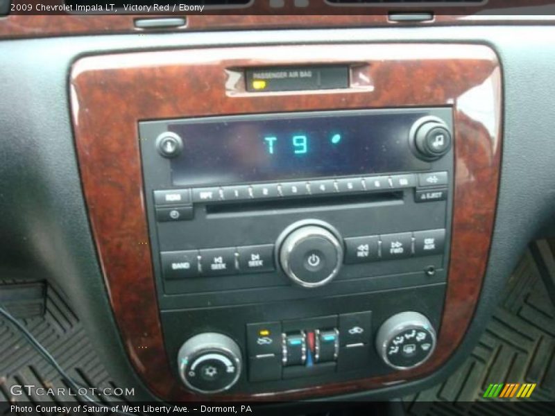 Victory Red / Ebony 2009 Chevrolet Impala LT