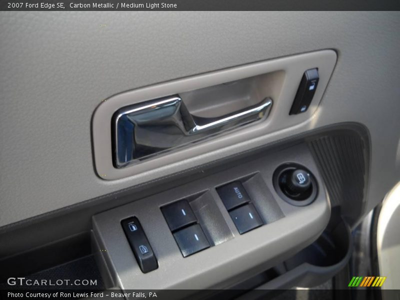 Carbon Metallic / Medium Light Stone 2007 Ford Edge SE