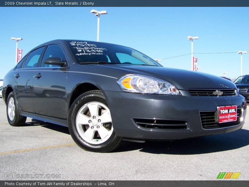 Slate Metallic / Ebony 2009 Chevrolet Impala LT