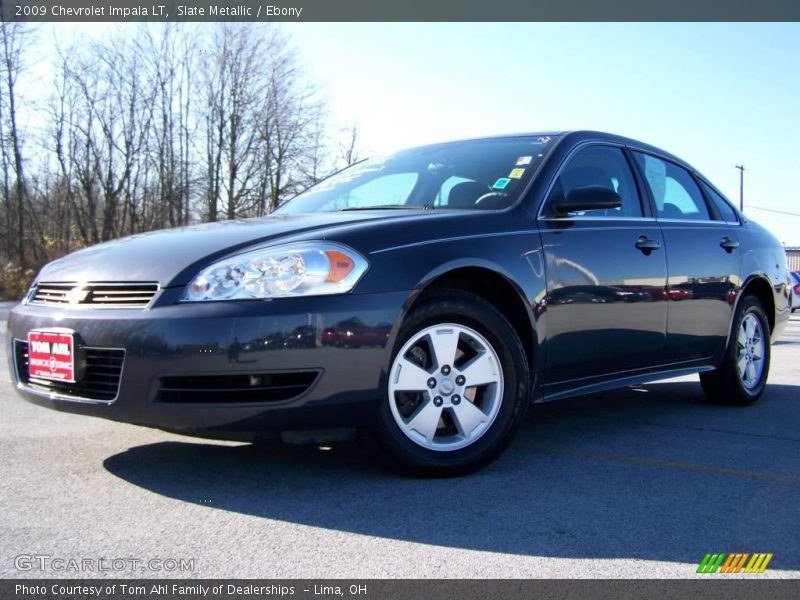 Slate Metallic / Ebony 2009 Chevrolet Impala LT