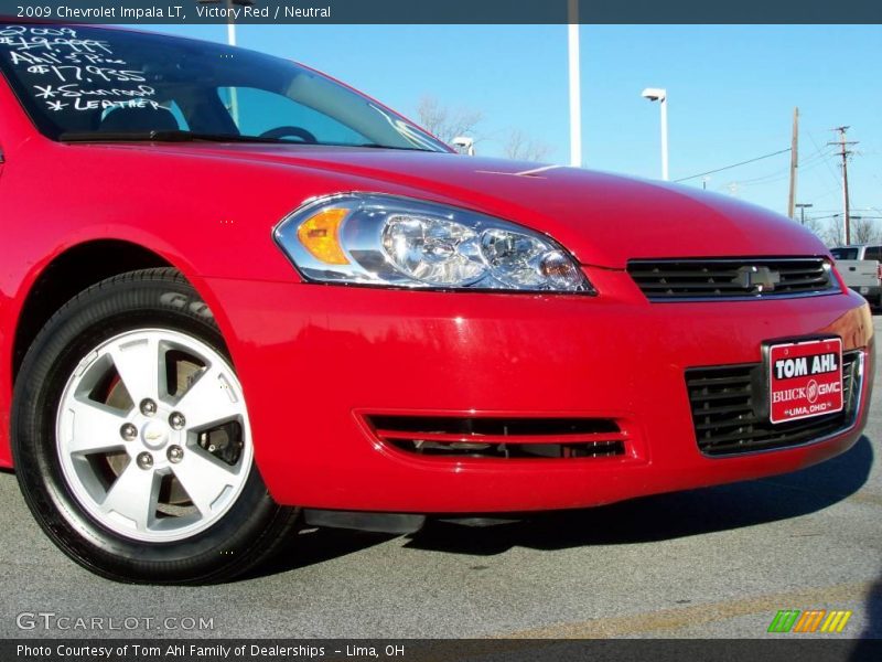 Victory Red / Neutral 2009 Chevrolet Impala LT