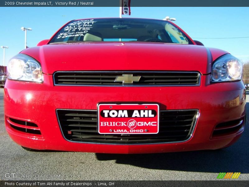 Victory Red / Neutral 2009 Chevrolet Impala LT
