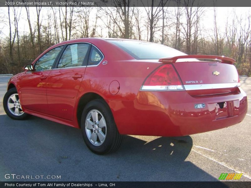 Victory Red / Neutral 2009 Chevrolet Impala LT