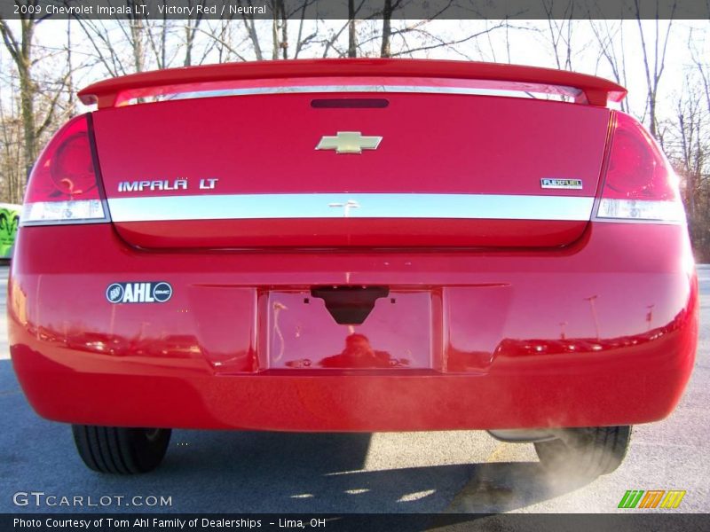 Victory Red / Neutral 2009 Chevrolet Impala LT