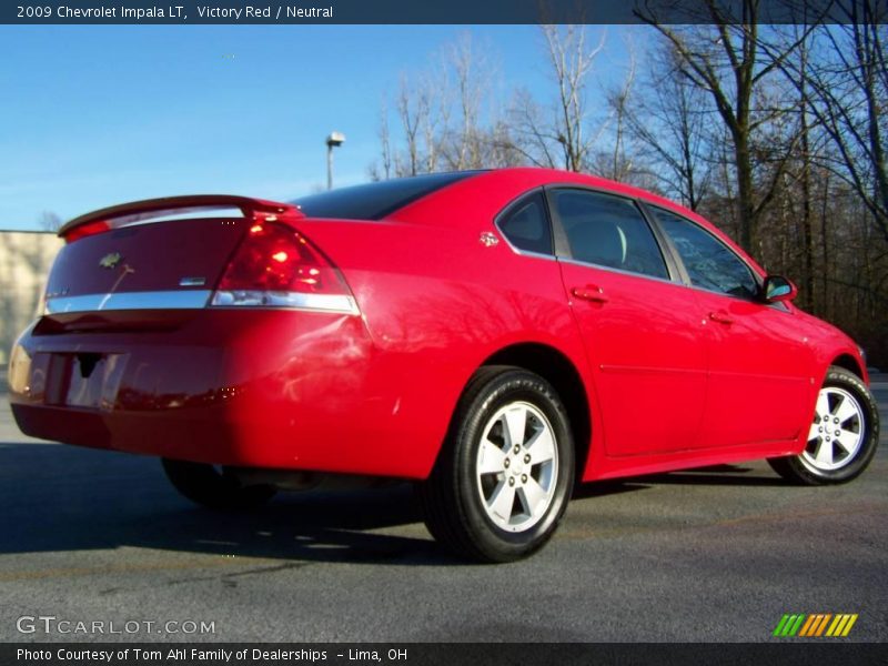 Victory Red / Neutral 2009 Chevrolet Impala LT