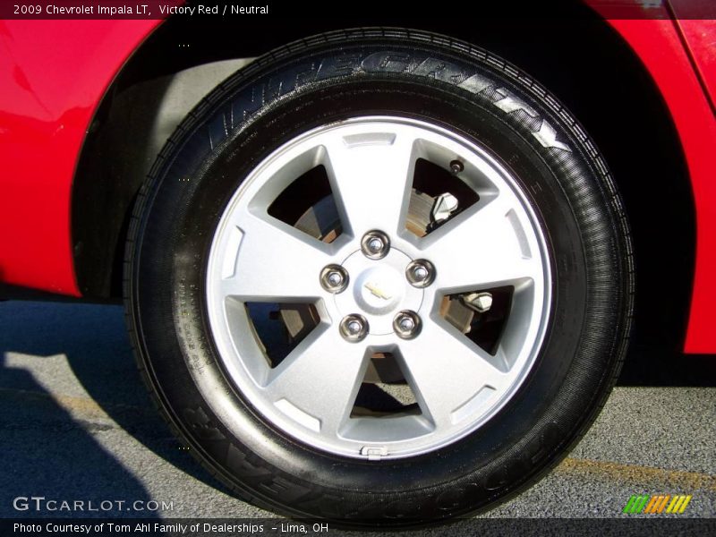 Victory Red / Neutral 2009 Chevrolet Impala LT
