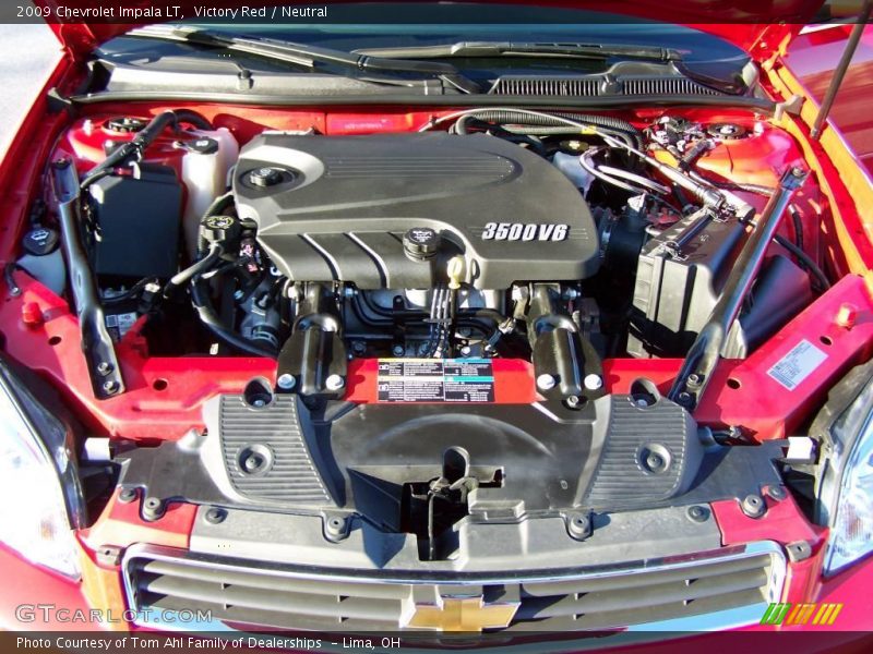 Victory Red / Neutral 2009 Chevrolet Impala LT
