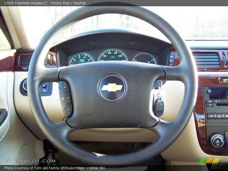 Victory Red / Neutral 2009 Chevrolet Impala LT