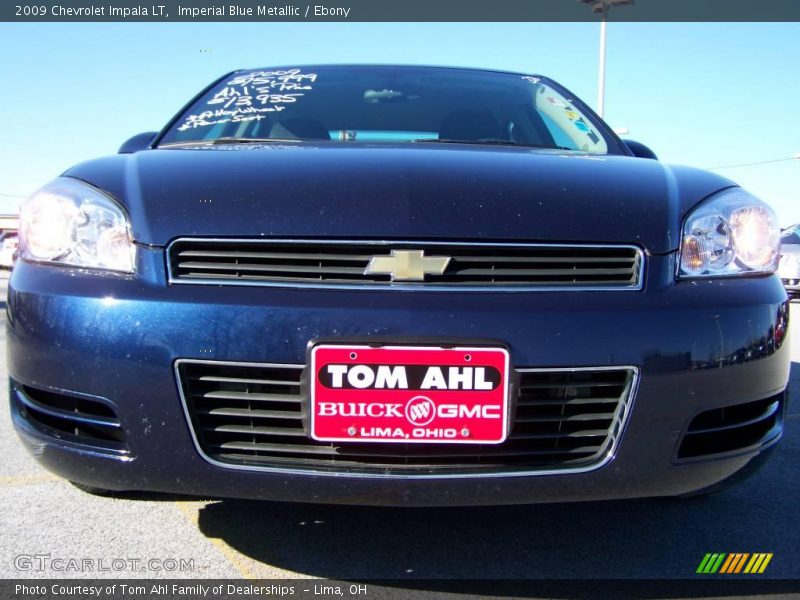 Imperial Blue Metallic / Ebony 2009 Chevrolet Impala LT