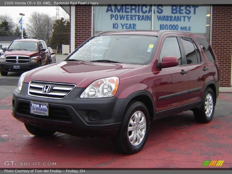 Redondo Red Pearl / Ivory 2006 Honda CR-V EX 4WD
