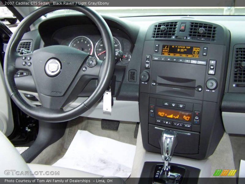 Black Raven / Light Gray/Ebony 2007 Cadillac CTS Sedan