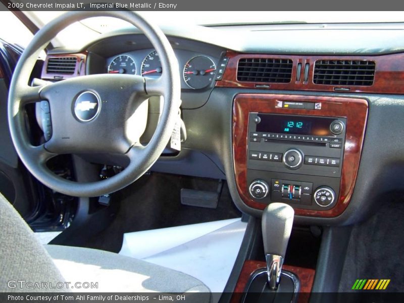 Imperial Blue Metallic / Ebony 2009 Chevrolet Impala LT