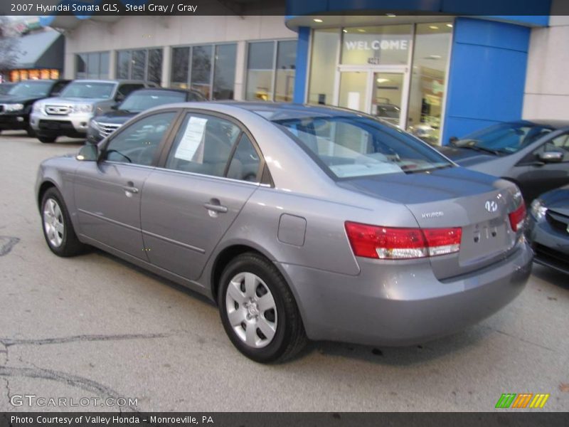 Steel Gray / Gray 2007 Hyundai Sonata GLS