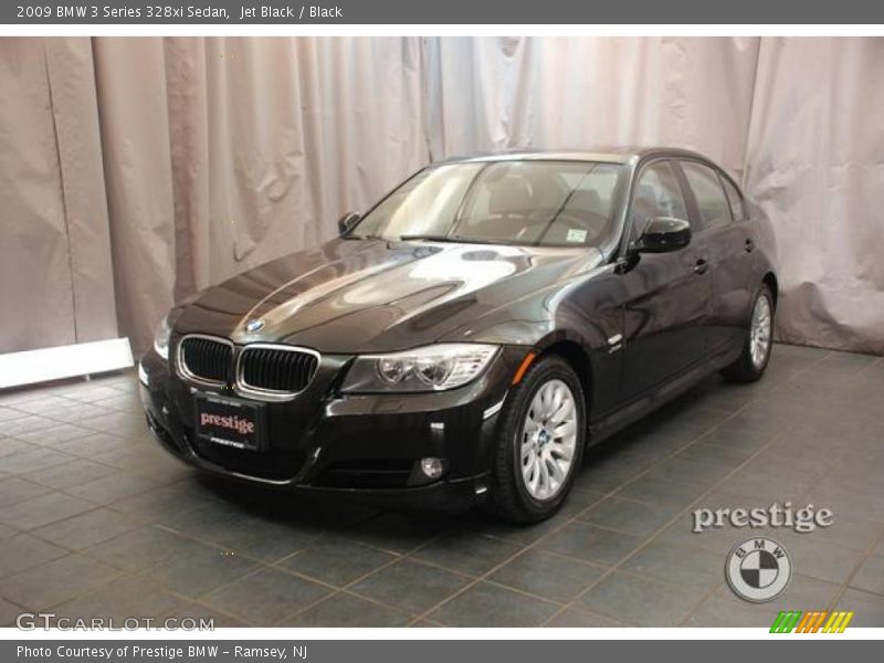Jet Black / Black 2009 BMW 3 Series 328xi Sedan