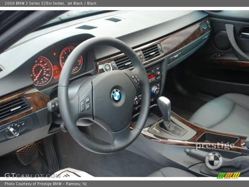 Jet Black / Black 2009 BMW 3 Series 328xi Sedan