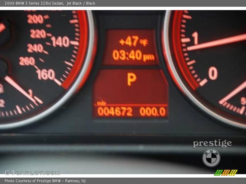 Jet Black / Black 2009 BMW 3 Series 328xi Sedan