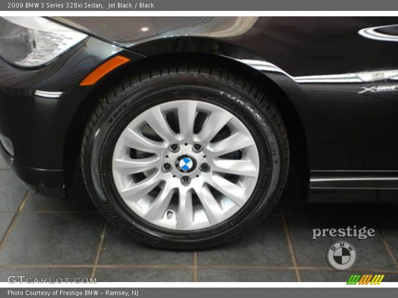 Jet Black / Black 2009 BMW 3 Series 328xi Sedan