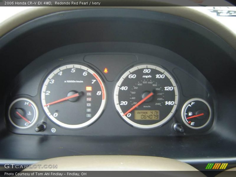 Redondo Red Pearl / Ivory 2006 Honda CR-V EX 4WD