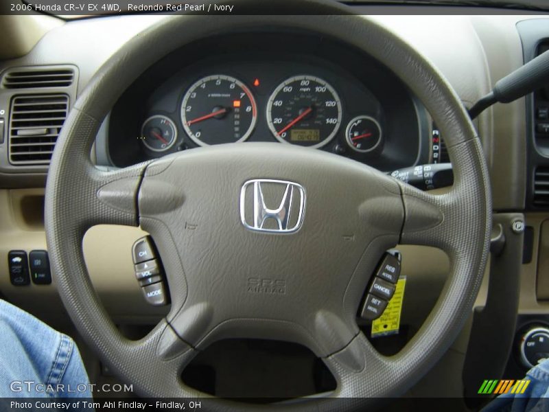 Redondo Red Pearl / Ivory 2006 Honda CR-V EX 4WD